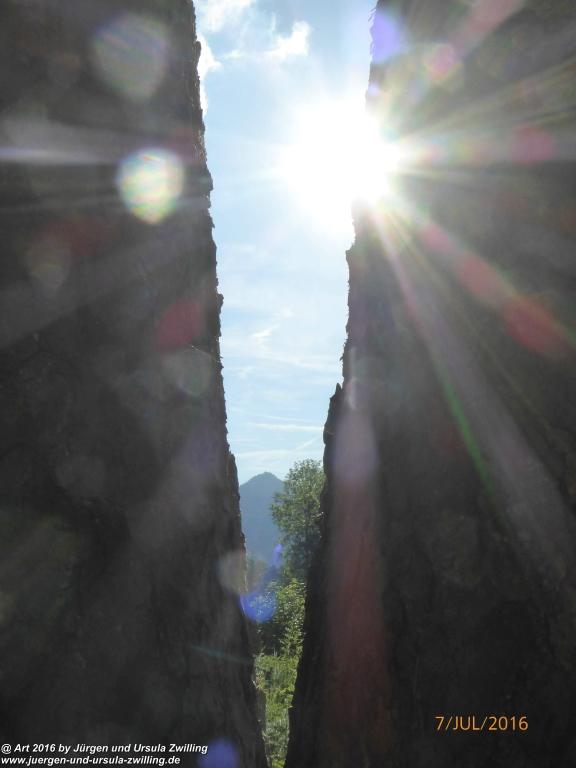 Philosophische Bildwanderung Gipfeltraumtour von Fischbachau auf den Wendelstein - Schliersee -Tegernsee