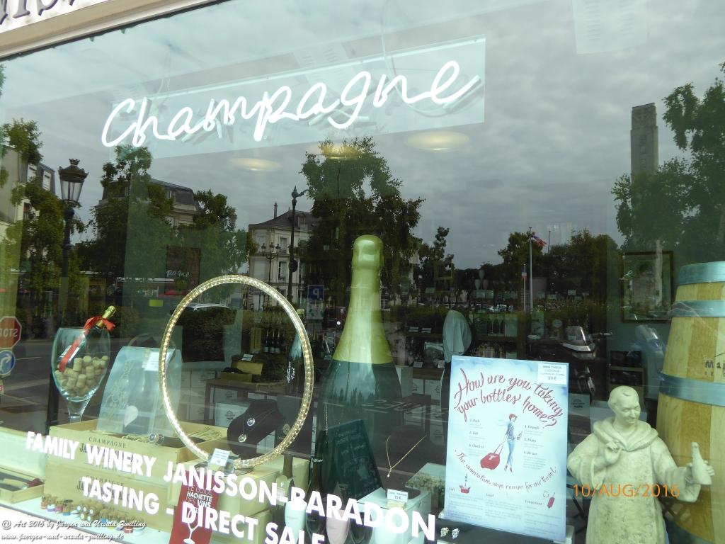 Èpernay in der Champagne - Frankreich