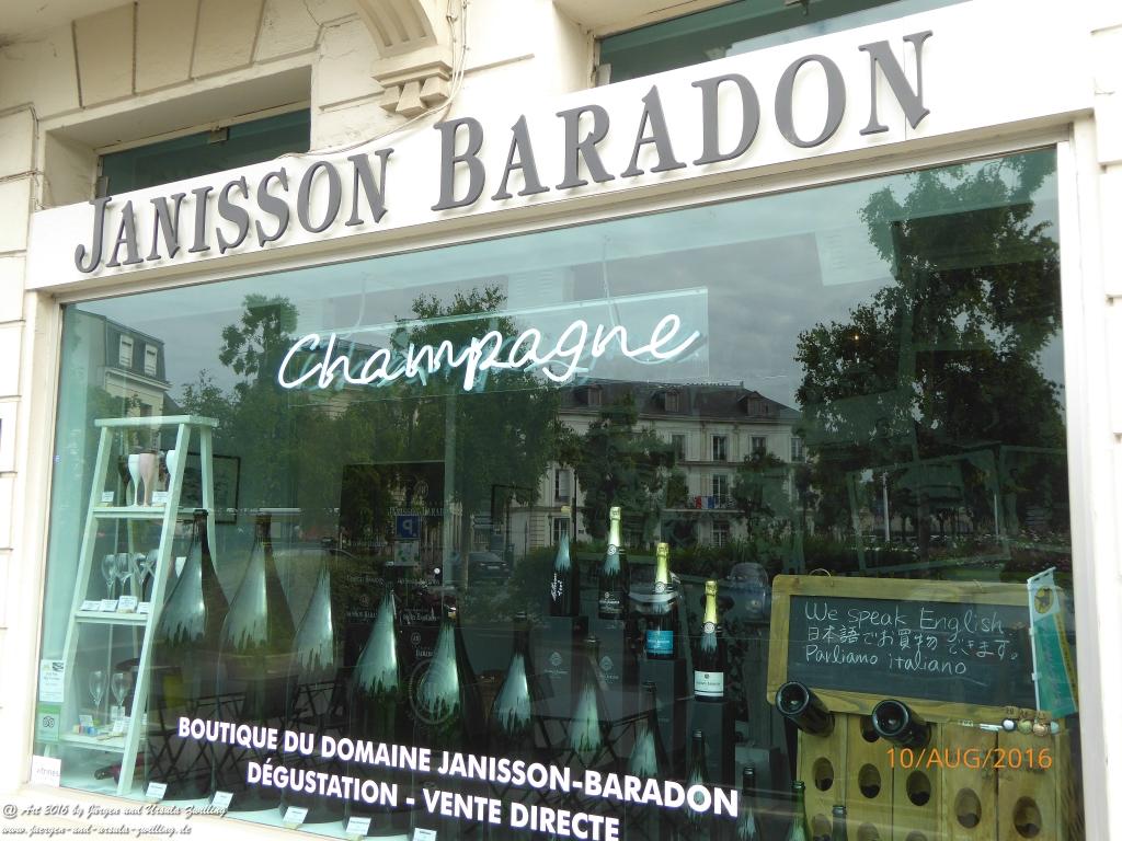 Èpernay in der Champagne - Frankreich