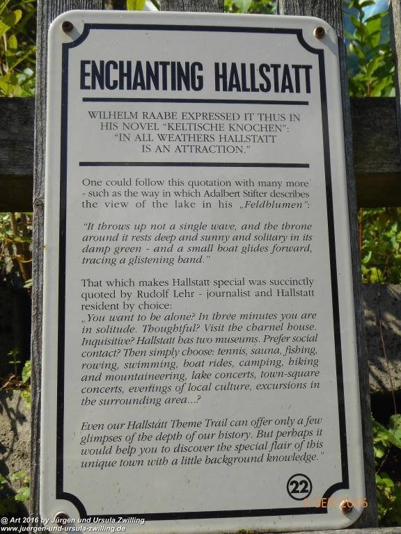 Hallstatt am Hallstätter See - Salzkammergut - Österreich