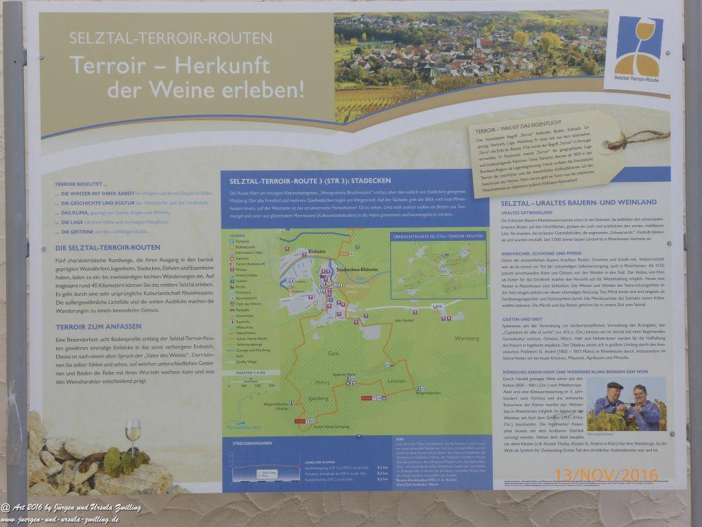 Philosophische Bildwanderung Selztal-Terroir-Route-3 - Rheinhessen