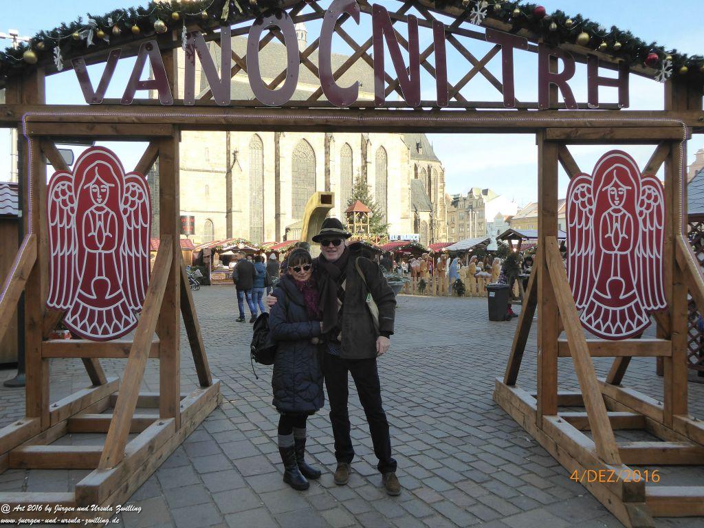 Weihnachtsmarkt in Pilsen in Tschechien