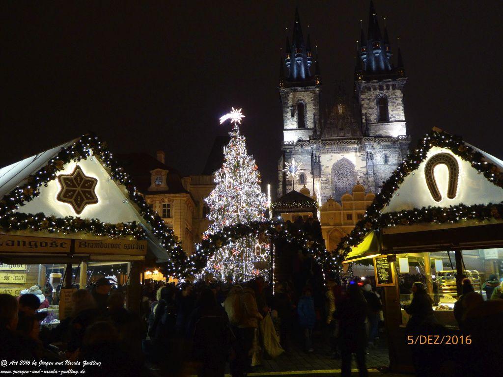 Weihnachsmärkte in Prag in Tschechien