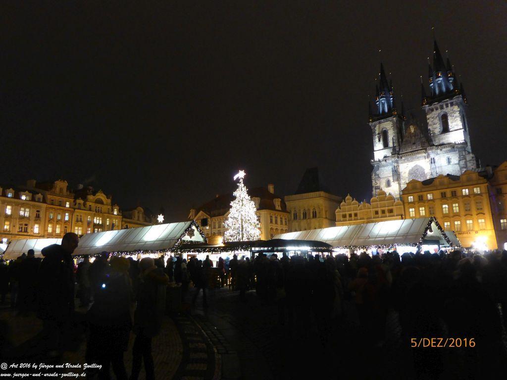 Weihnachsmärkte in Prag in Tschechien