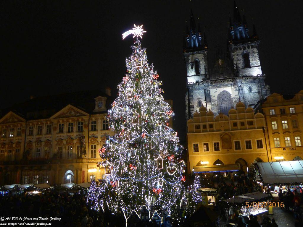 Weihnachsmärkte in Prag in Tschechien