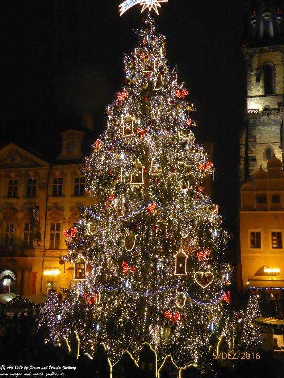 Weihnachsmärkte in Prag in Tschechien