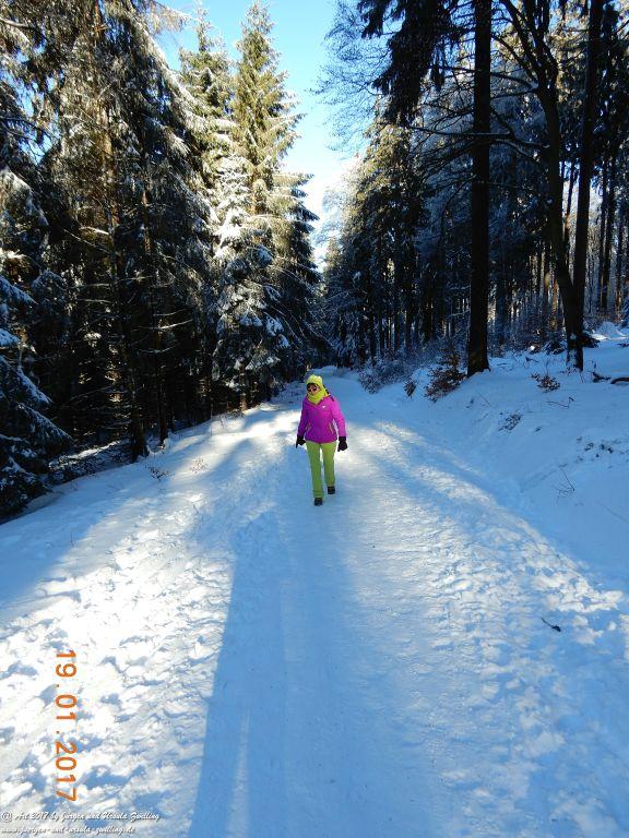 Philosophische Bildwanderung Winter Wonderland am Großen Feldberg-Taunus mit alpinem Charakter