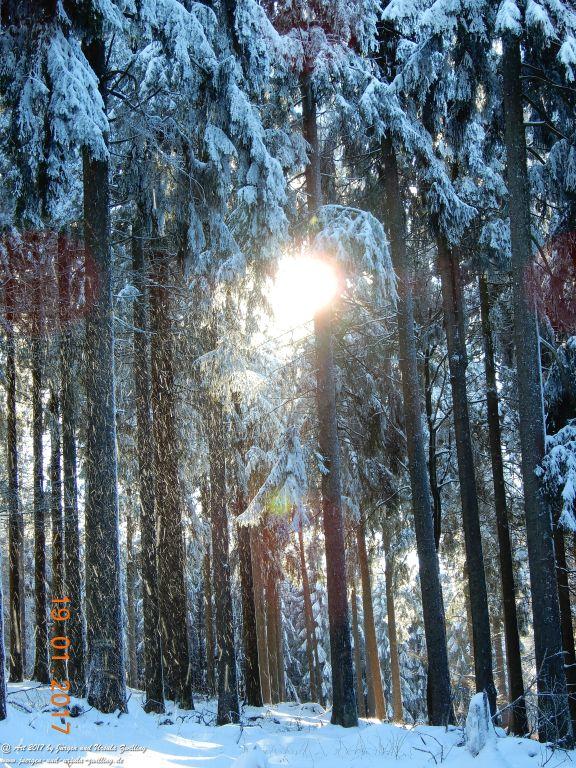Philosophische Bildwanderung Winter Wonderland am Großen Feldberg-Taunus mit alpinem Charakter