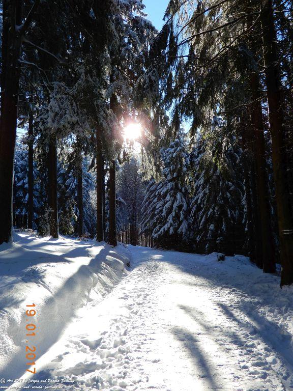 Philosophische Bildwanderung Winter Wonderland am Großen Feldberg-Taunus mit alpinem Charakter