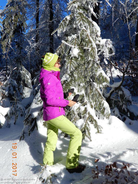 Philosophische Bildwanderung Winter Wonderland am Großen Feldberg-Taunus mit alpinem Charakter