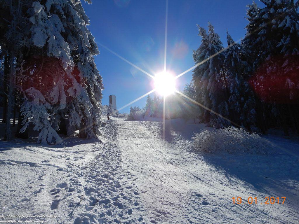 Philosophische Bildwanderung Winter Wonderland am Großen Feldberg-Taunus mit alpinem Charakter