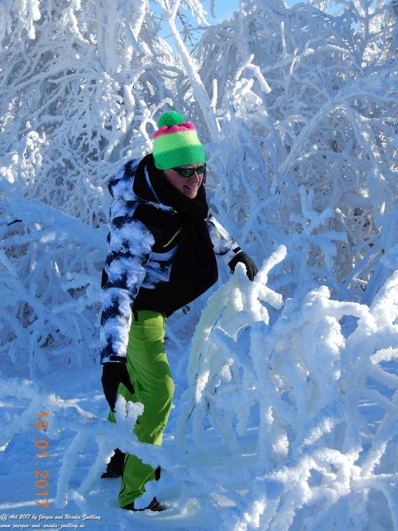 Philosophische Bildwanderung Winter Wonderland am Großen Feldberg-Taunus mit alpinem Charakter