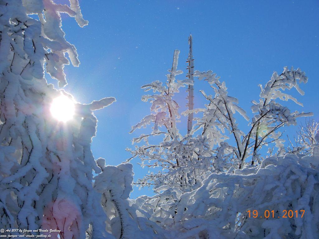 Philosophische Bildwanderung Winter Wonderland am Großen Feldberg-Taunus mit alpinem Charakter