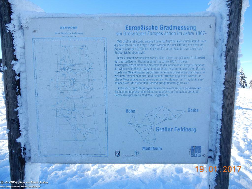 Philosophische Bildwanderung Winter Wonderland am Großen Feldberg-Taunus mit alpinem Charakter
