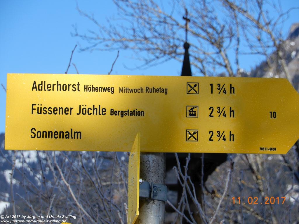 Philosophische Bildwanderung Grän - Adlerhorst - Haller - Haldensee - Grän - Tannheimer Tal - Österreich