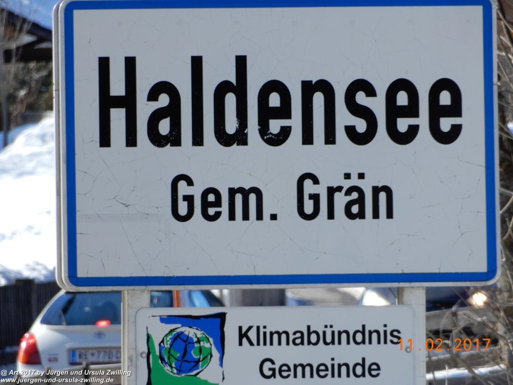 Philosophische Bildwanderung Grän - Adlerhorst - Haller - Haldensee - Grän - Tannheimer Tal - Österreich