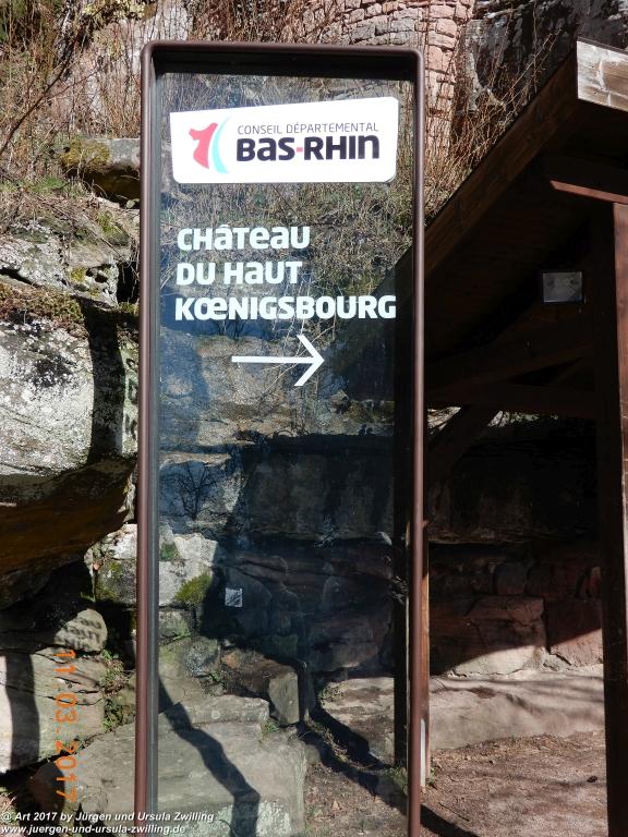 Haut-Koenigburg - Hohkönigsburg - bei Orschwiller -  Elsass -Bas-Rhin - Frankreich