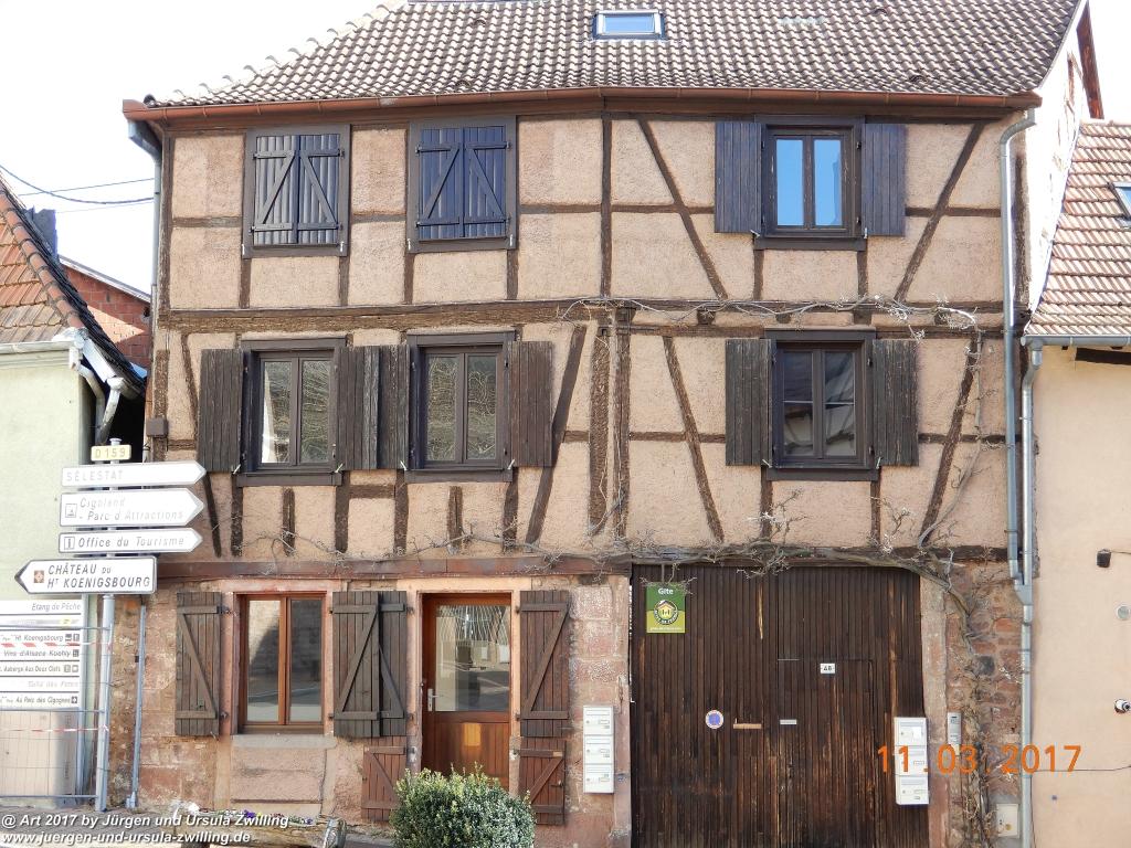 Kintzheim - Elsass -Bas-Rhin - Frankreich