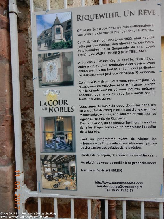 Riquewihr- Elsass -Haut-Rhin - Frankreich