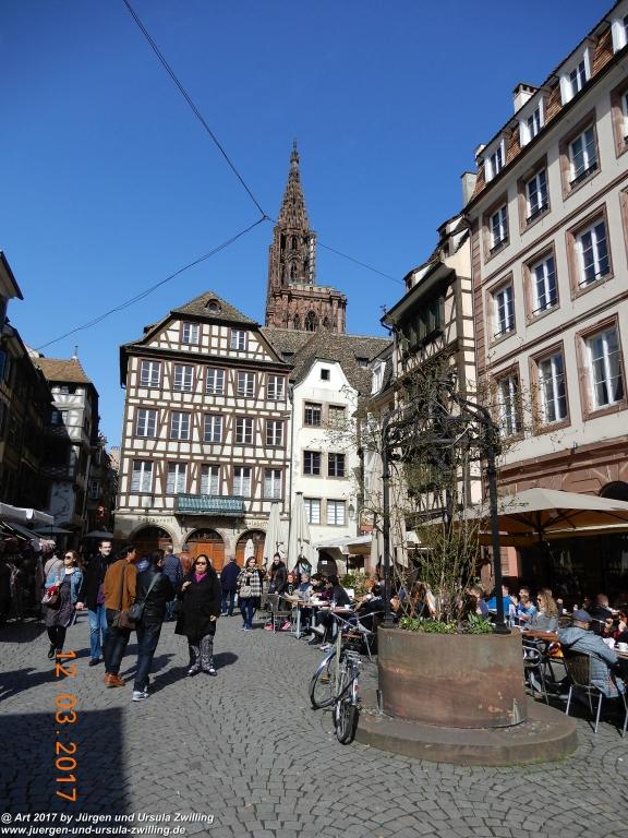 Strasbourg oder Straßburg - Elsass - Grand Est - Bas- Rhin- Frankreich