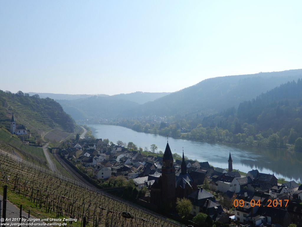 Philosophische Bildwanderung Hatzenporter Laysteig - Wiesen, Wein und weite Blicke - Mosel - Hunsrück