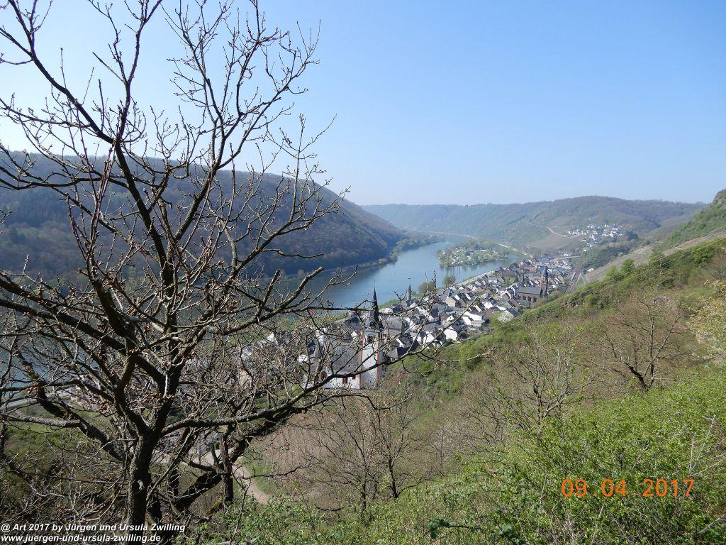 Philosophische Bildwanderung Hatzenporter Laysteig - Wiesen, Wein und weite Blicke - Mosel - Hunsrück