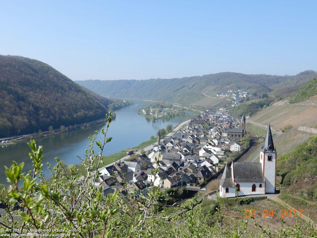 Philosophische Bildwanderung Hatzenporter Laysteig - Wiesen, Wein und weite Blicke - Mosel - Hunsrück