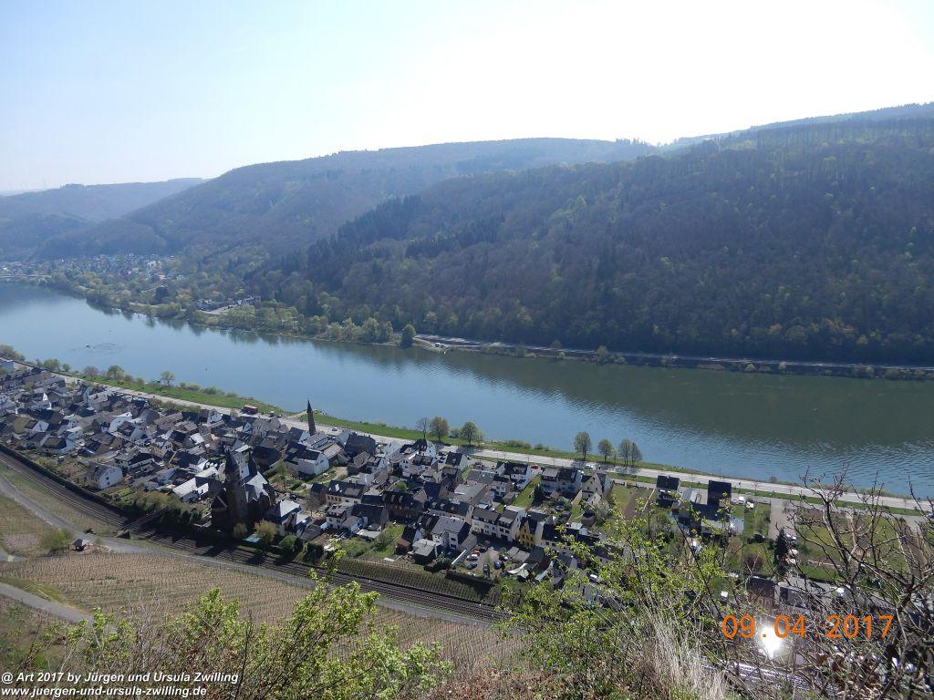 Philosophische Bildwanderung Hatzenporter Laysteig - Wiesen, Wein und weite Blicke - Mosel - Hunsrück