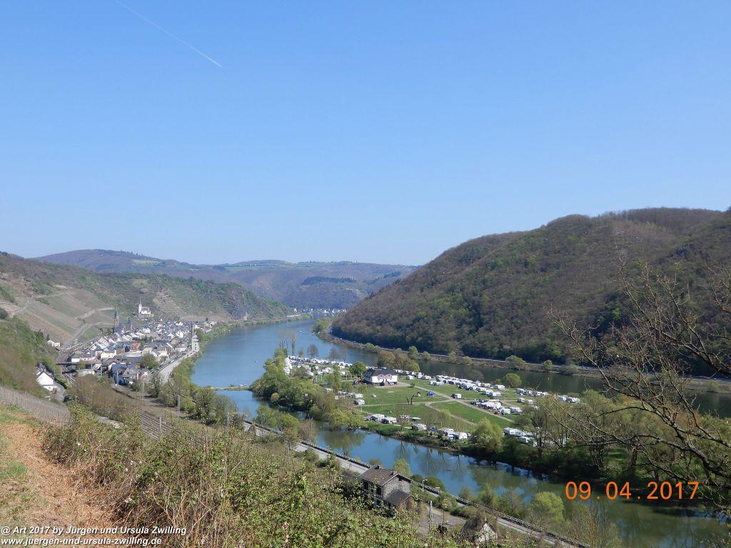 Philosophische Bildwanderung Hatzenporter Laysteig - Wiesen, Wein und weite Blicke - Mosel - Hunsrück