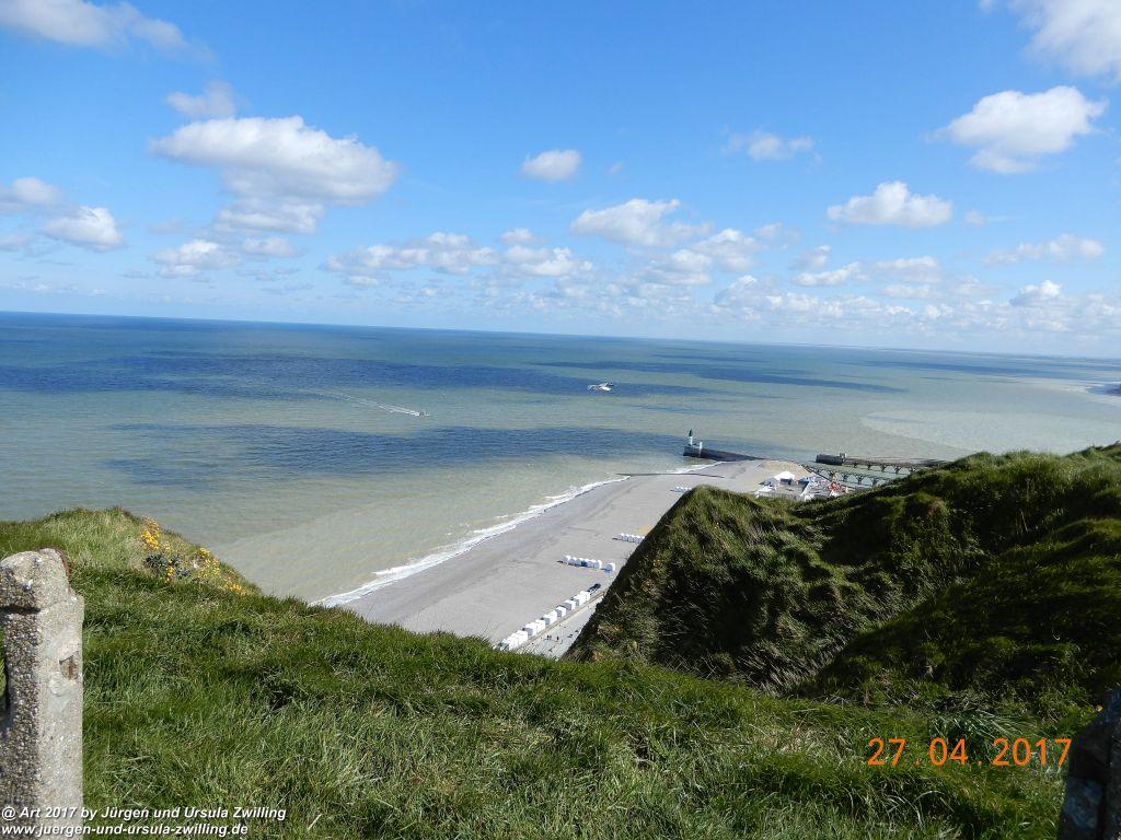 Philosophische Bildwanderung Die Felsen von Le Tréport und der Strand von Criel - Normandie - Frankreich