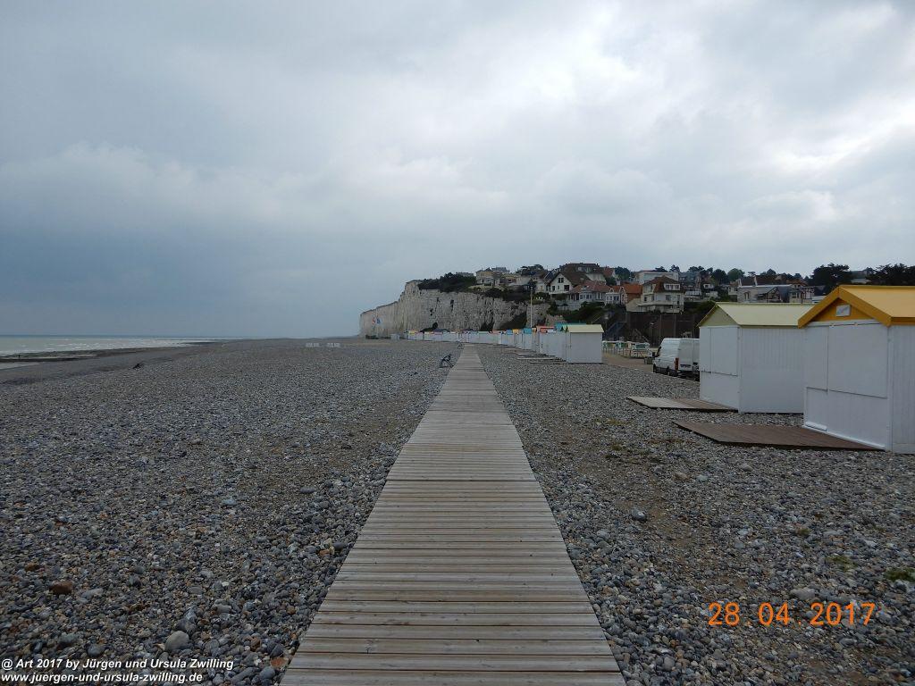 Philosophische Bildwanderung Die Klippen von Criel - Alabasterküste - Normandie - Frankreich