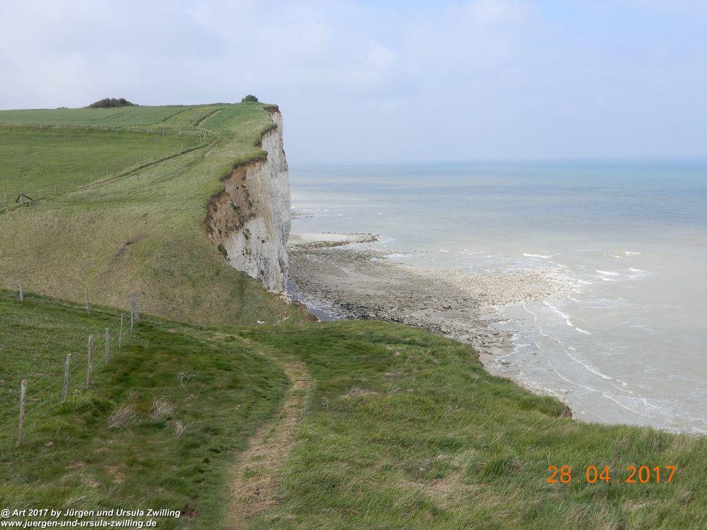 Philosophische Bildwanderung Die Klippen von Criel - Alabasterküste - Normandie - Frankreich