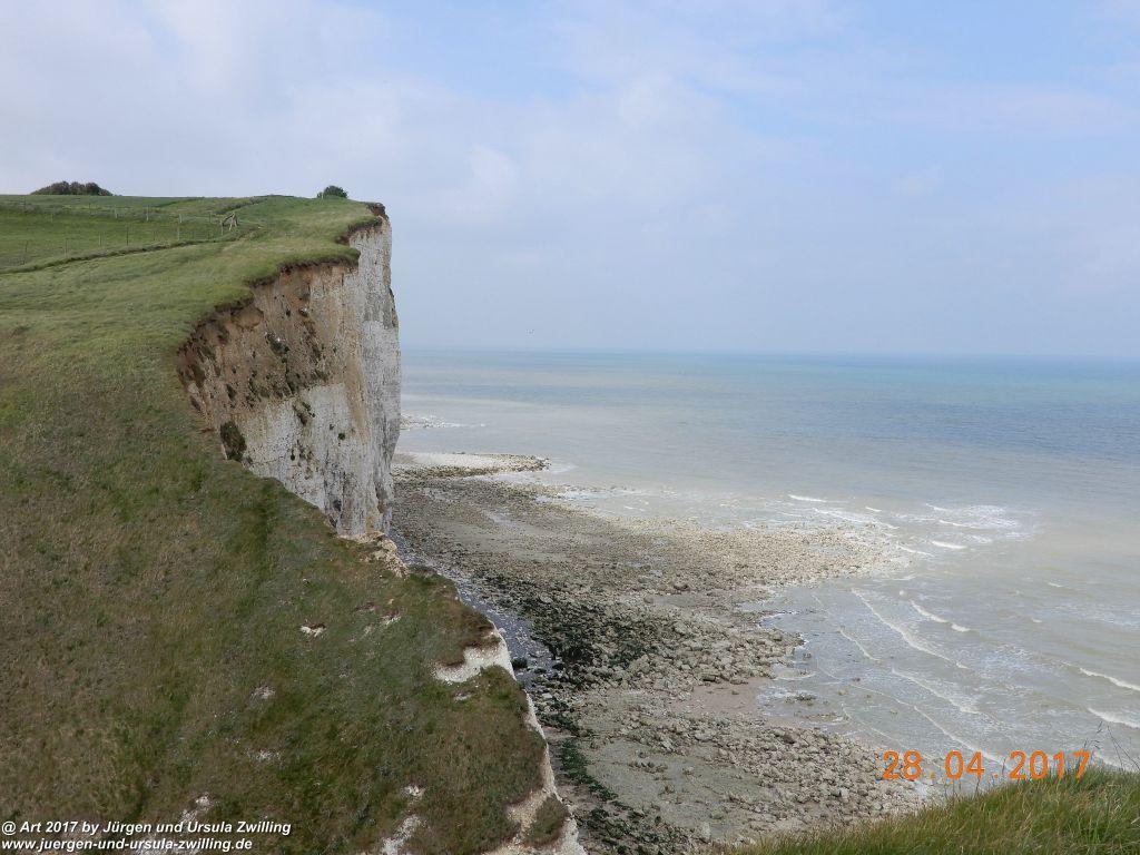 Philosophische Bildwanderung Die Klippen von Criel - Alabasterküste - Normandie - Frankreich