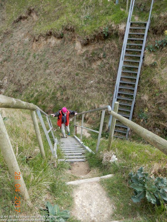 Philosophische Bildwanderung Die Klippen von Criel - Alabasterküste - Normandie - Frankreich