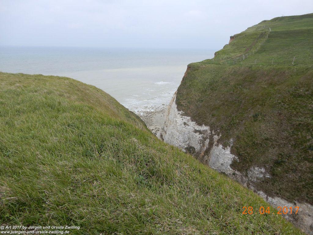 Philosophische Bildwanderung Die Klippen von Criel - Alabasterküste - Normandie - Frankreich