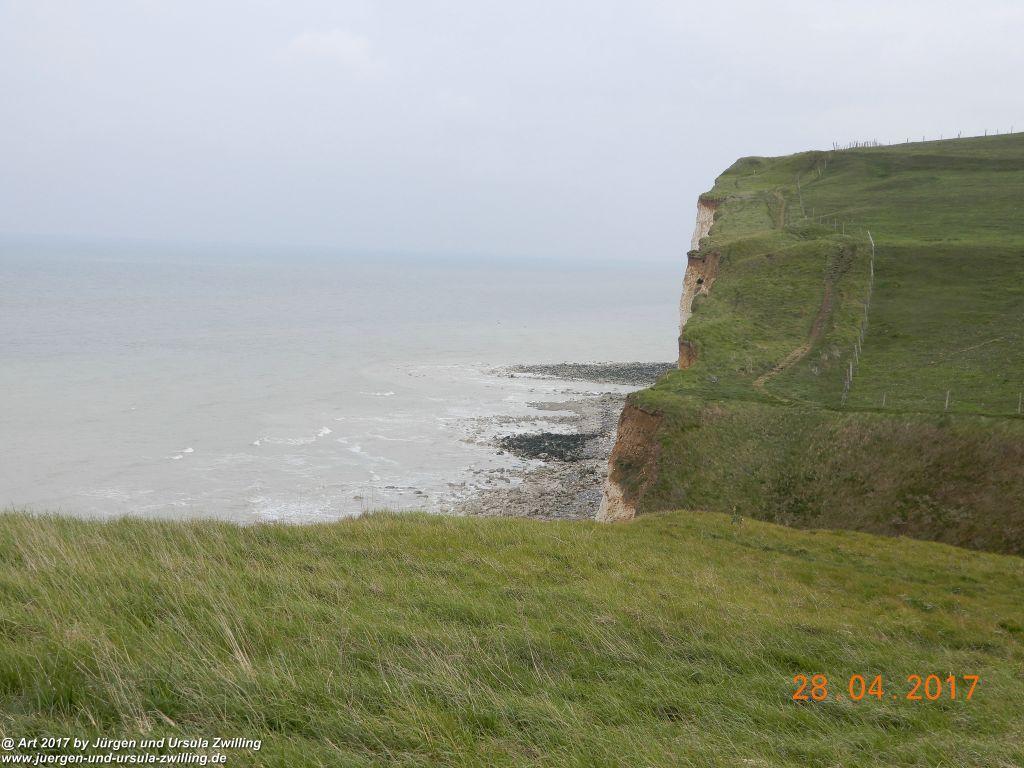 Philosophische Bildwanderung Die Klippen von Criel - Alabasterküste - Normandie - Frankreich