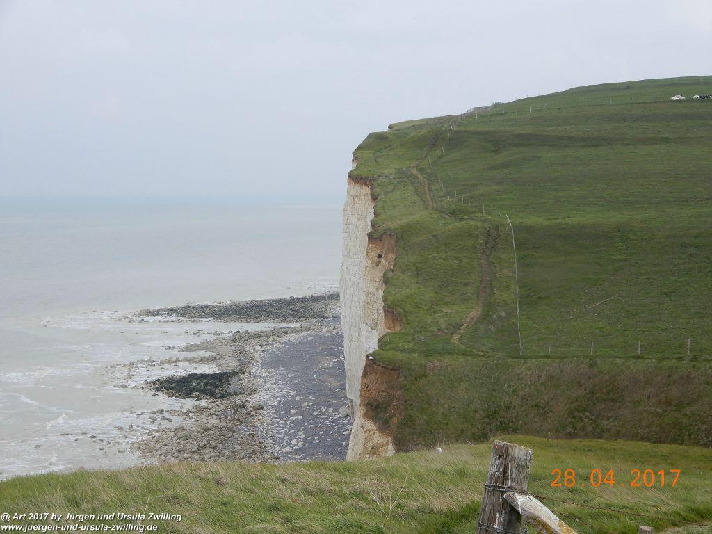 Philosophische Bildwanderung Die Klippen von Criel - Alabasterküste - Normandie - Frankreich