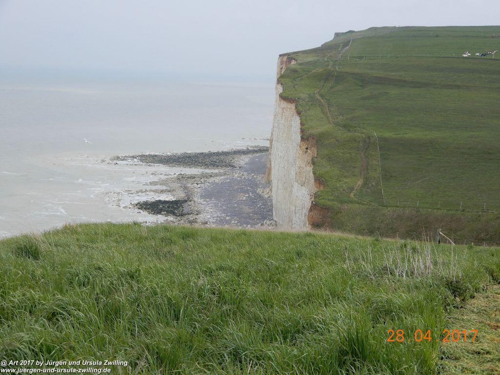 Philosophische Bildwanderung Die Klippen von Criel - Alabasterküste - Normandie - Frankreich