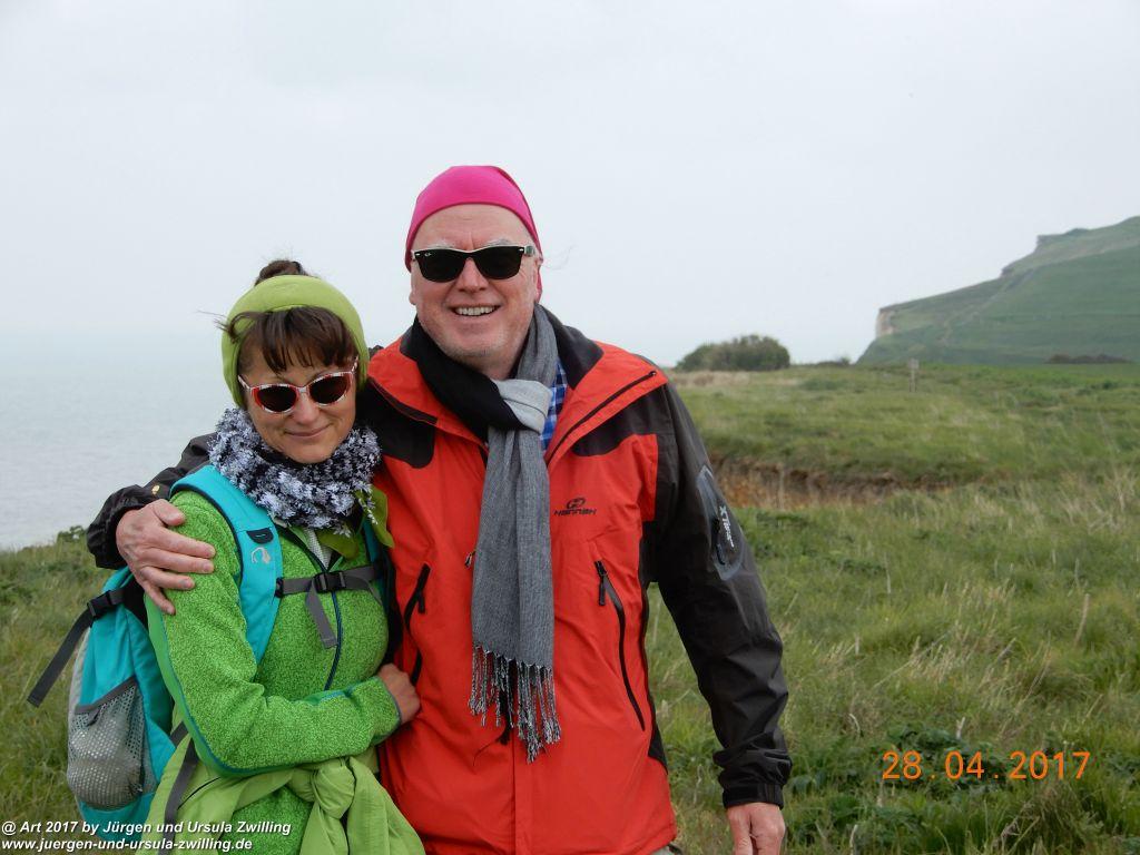 Philosophische Bildwanderung Die Klippen von Criel - Alabasterküste - Normandie - Frankreich