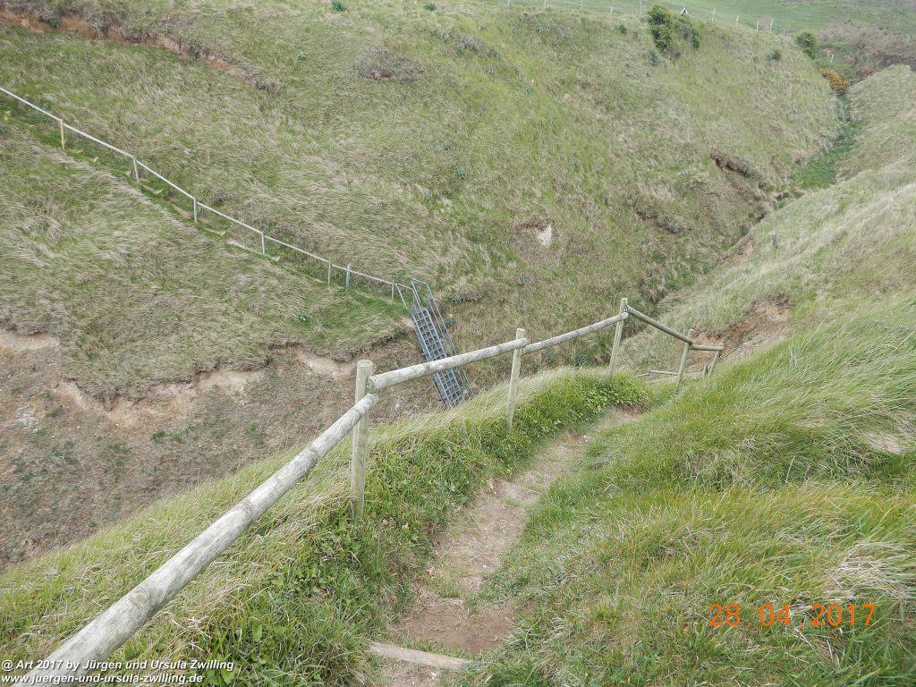 Philosophische Bildwanderung Die Klippen von Criel - Alabasterküste - Normandie - Frankreich