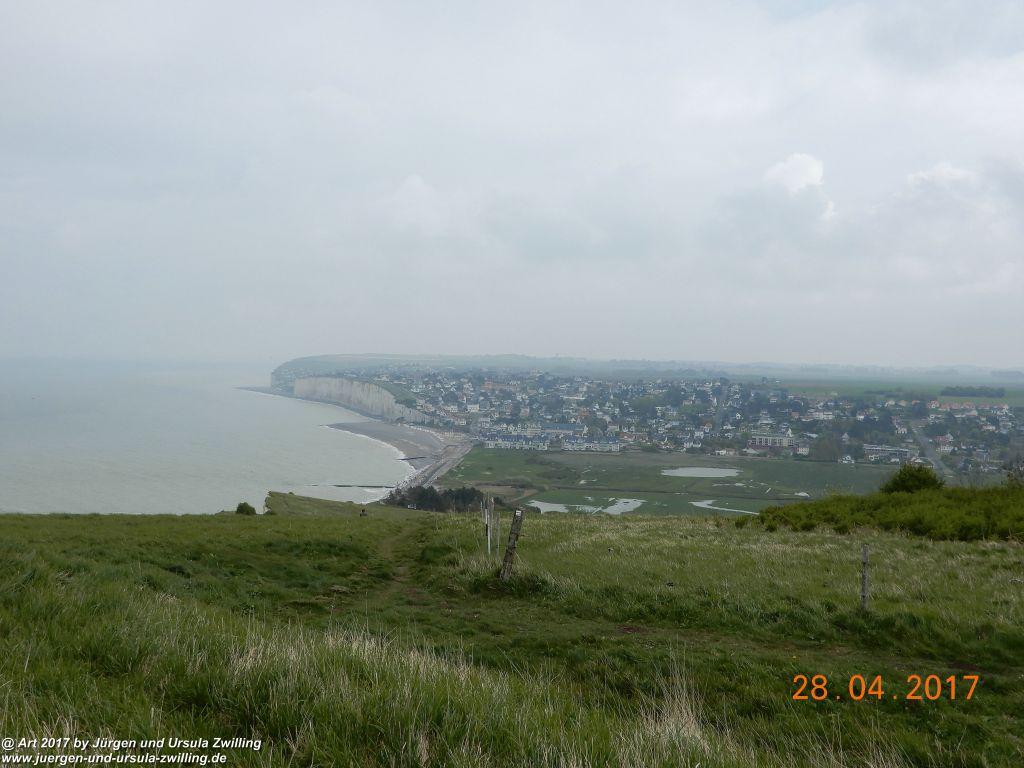 Philosophische Bildwanderung Die Klippen von Criel - Alabasterküste - Normandie - Frankreich