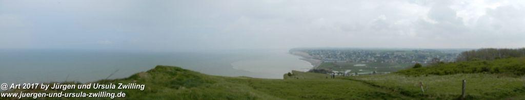 Philosophische Bildwanderung Die Klippen von Criel - Alabasterküste - Normandie - Frankreich