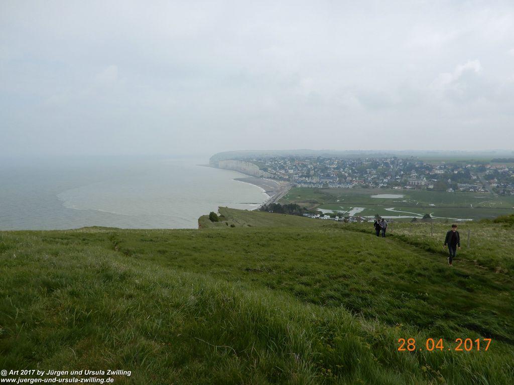Philosophische Bildwanderung Die Klippen von Criel - Alabasterküste - Normandie - Frankreich