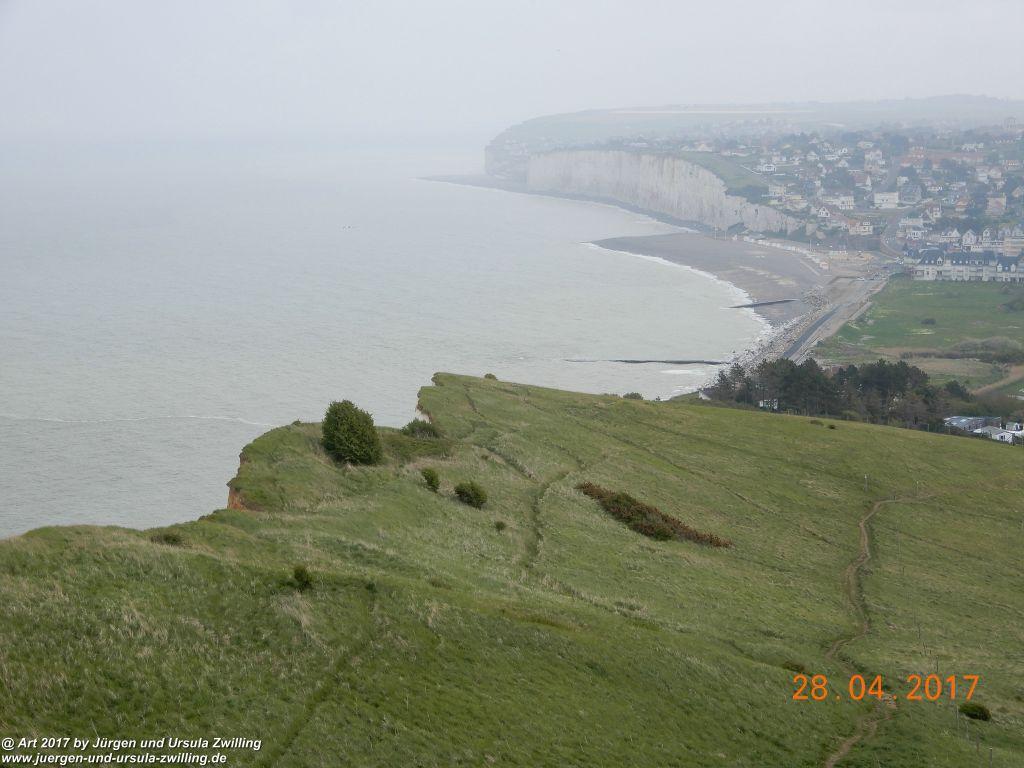 Philosophische Bildwanderung Die Klippen von Criel - Alabasterküste - Normandie - Frankreich