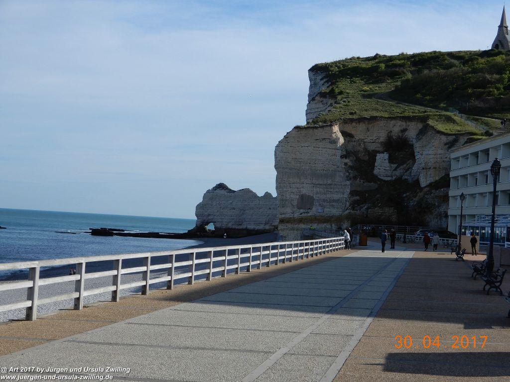 Philosophische Bildwanderung Porte d'Aval mit Valleuse d'Antifer (Étretat I) - Normandie - Frankreich