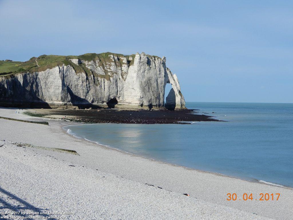 Philosophische Bildwanderung Porte d'Aval mit Valleuse d'Antifer (Étretat I) - Normandie - Frankreich