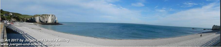 Philosophische Bildwanderung Porte d'Aval mit Valleuse d'Antifer (Étretat I) - Normandie - Frankreich