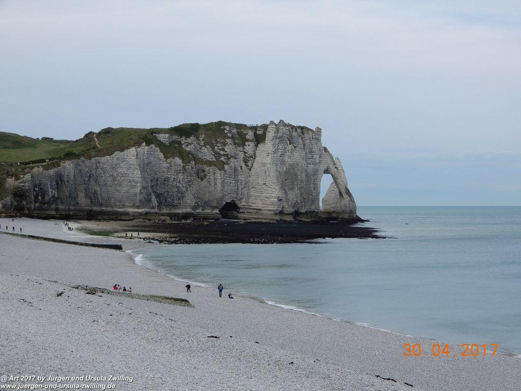 Philosophische Bildwanderung Porte d'Aval mit Valleuse d'Antifer (Étretat I) - Normandie - Frankreich