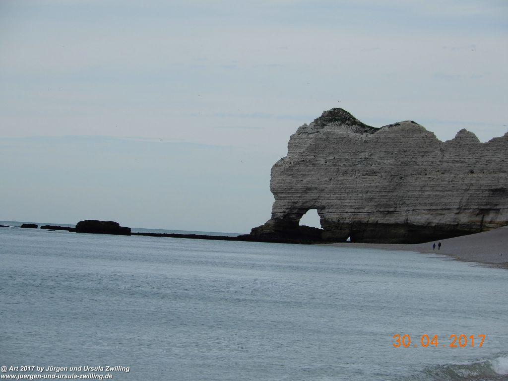 Philosophische Bildwanderung Porte d'Aval mit Valleuse d'Antifer (Étretat I) - Normandie - Frankreich