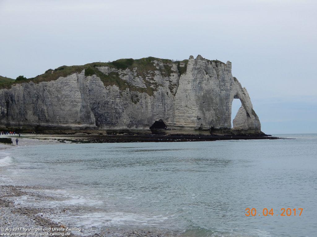 Philosophische Bildwanderung Porte d'Aval mit Valleuse d'Antifer (Étretat I) - Normandie - Frankreich
